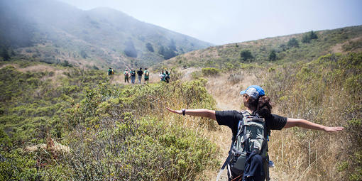 Hiking the SCA Trail in the Marin Headlands