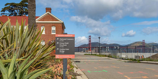 Presidio Promenade near Main Post