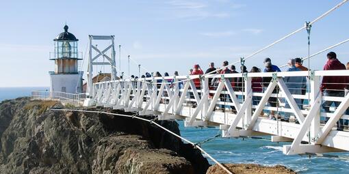 Point Bonita Lighthouse at Marin Headlands