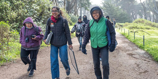 Park outing at Lands End with Rafiki Coalition