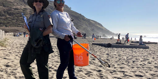 volunteer; Coastal Clean-up Day