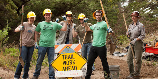 National Trails Day Volunteers