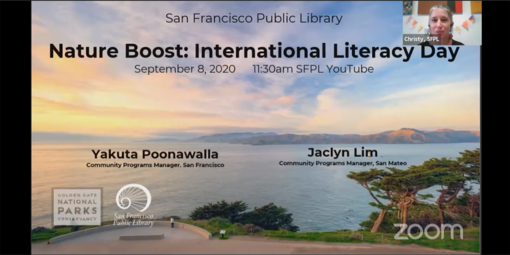 Nature Boost: International Literacy Day with Yakuta Poonawalla and Jaclyn Lim