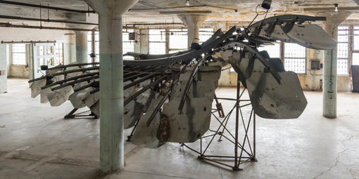 Ai Weiwei on Alcatraz, Refraction exhibit
