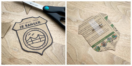 Make your own NPS ranger badge at home