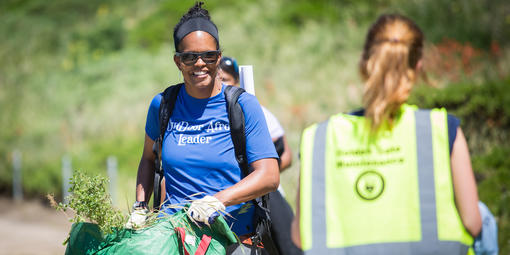 Volunteer at Lands End on Martin Luther King Jr. Day 2016