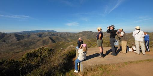 GGRO Hawkwatchers spy the skies from Hawk Hill