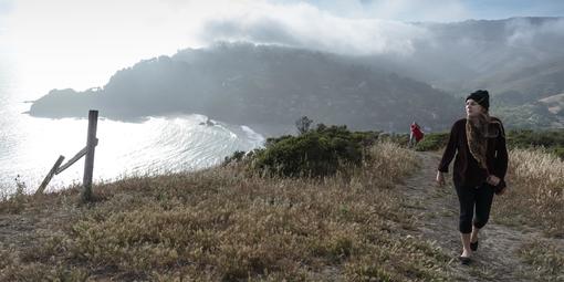 Sweeping vista from the Coastal Trail above Muir Beach