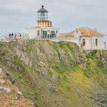 Pt Bonita Lighthouse in the San Francisco Bay Area.