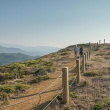 Trail along Milagra Ridge
