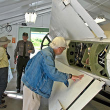 Visitors at the Nike Missile Site