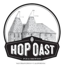 Hop Oast beer and pub logo