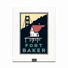Schwab image of Fort Baker overlooking the Golden Gate Bridge