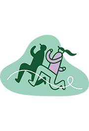 Icon of people jogging at Crissy Field